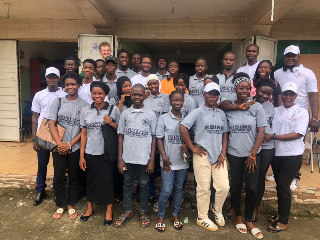 Rising Generation Web Tech participants
